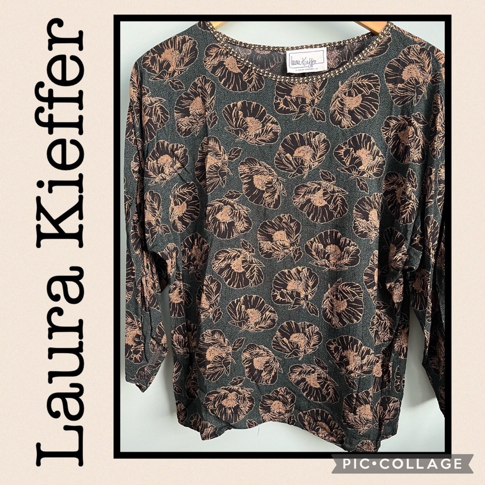 Laura Kieffer Boxy Top a size M